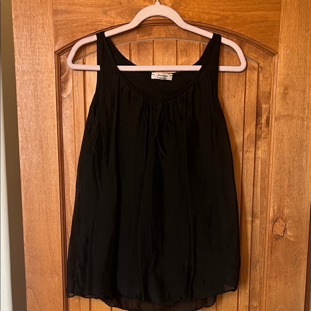Beautiful Black Sleeveless Top